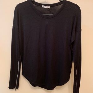 Hudson L/S With Zipper Sleeve xs